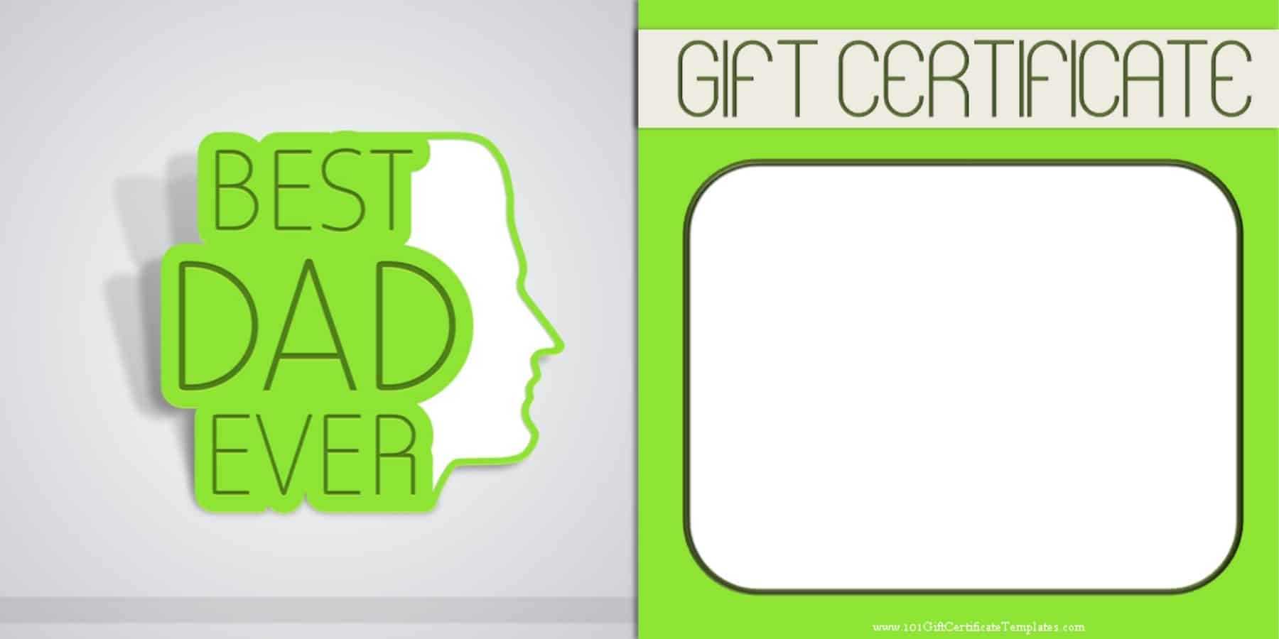 <strong>Father's Day Gift</strong> Ideas: Free Printable <strong>Gift</strong> Certificates ... Father�s day gift certificate template