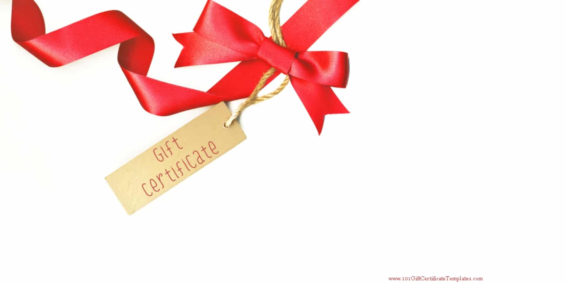 Fillable Free Printable Gift Certificate Template