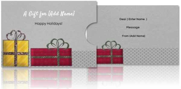 diy gift card holder template