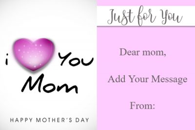 Gift cards for mom