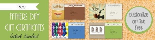 Father's Day Gift Cards