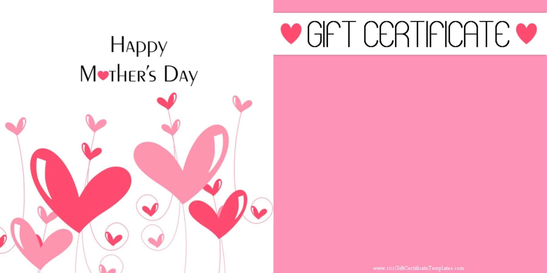 Free Printable Mother S Day Gift Voucher