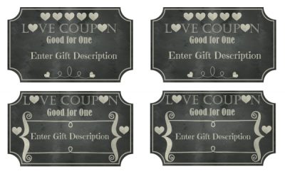 Free Editable Love Coupon Template | Love Coupon Maker