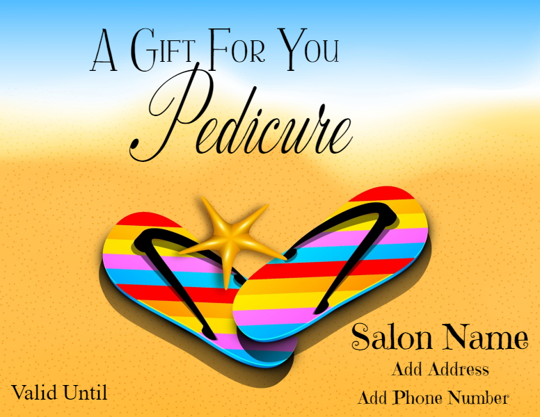 Nail Salon Gift Certificates Free Nail Salon Gift Certificates