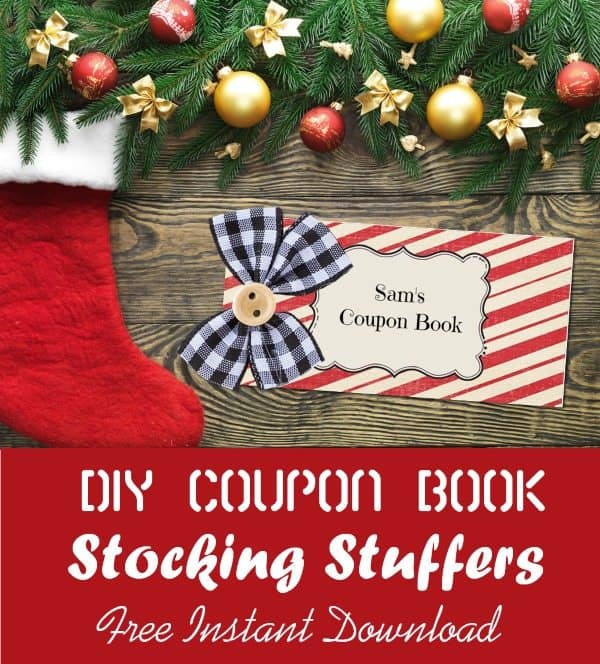 Christmas coupon book