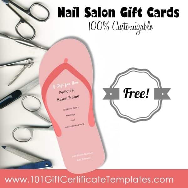 nail salon gift cards