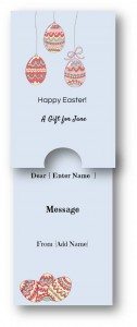 Easter Gift Card Template | Customize with Your Text and/or Pictures