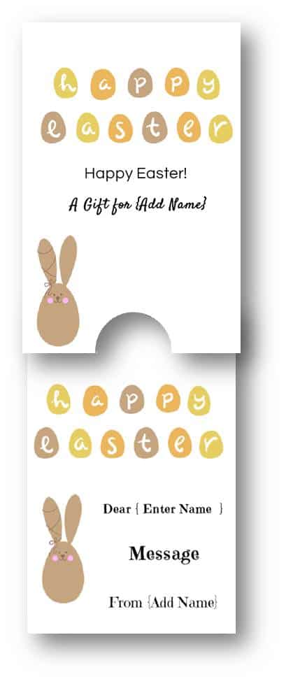 Easter tags