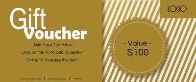 gift vouchers birthday certificate printable