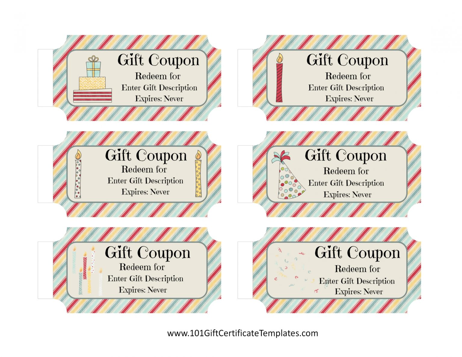 FREE Birthday Coupon Template Customize Online & Print