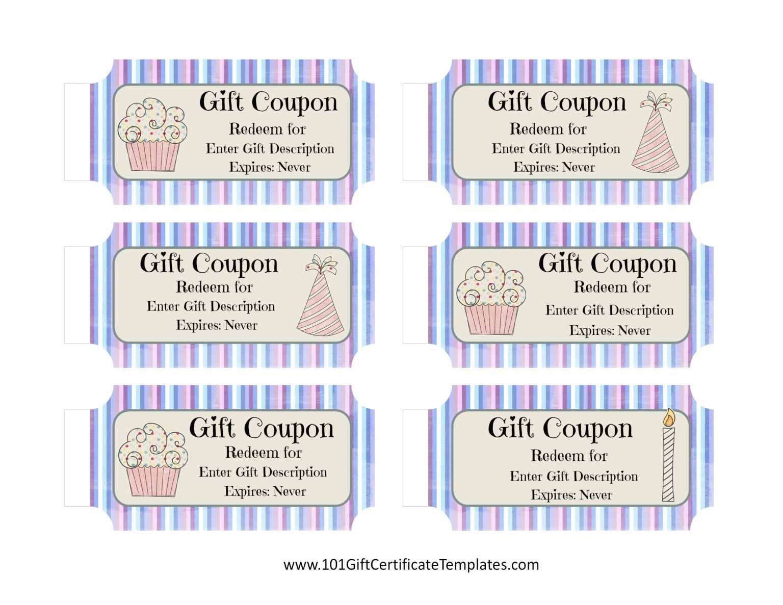 FREE Birthday Coupon Template Customize Online & Print