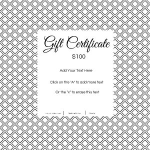 FREE printable gift certificate templates | Customize then Print