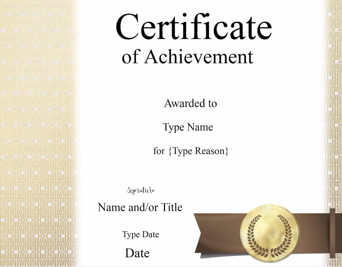Certificate Templates