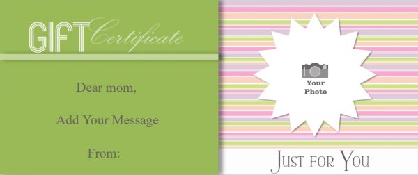 FREE Mother's Day Gift Certificate Templates | Customize Online