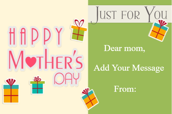 FREE Mother's Day Gift Certificate Templates Customize