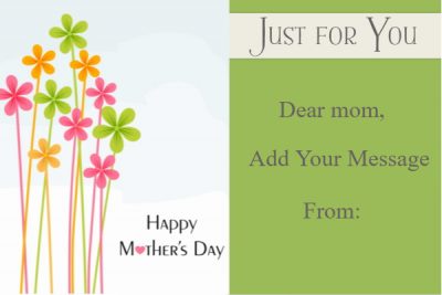 Mother's Day Gift Voucher, Surprise Gift for Mom Certificate Template, –  Cute Party Dash