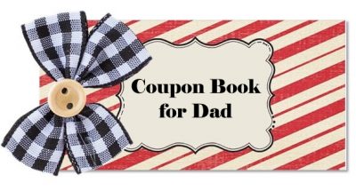 Dad coupon book ideas