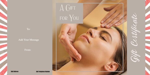 massage gift card